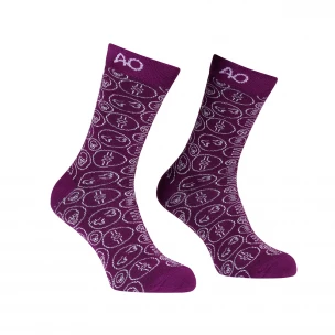 Socks purple